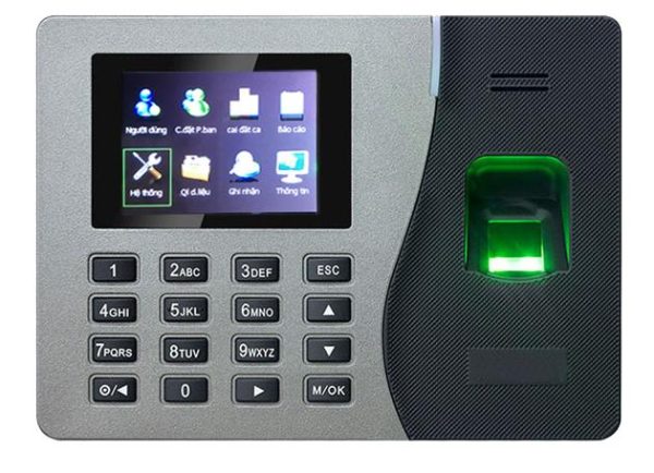 Máy Chấm Công Vân Tay ZKTeco K14
