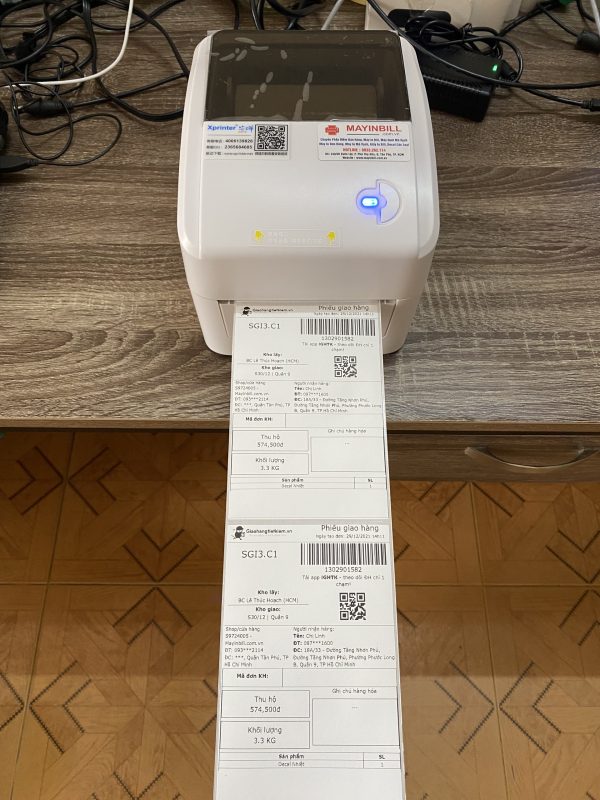 Máy In Mã Vạch Xprinter 420BM - Ảnh 2