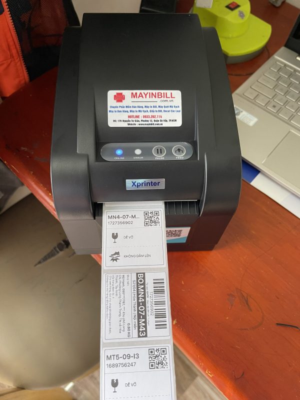 MÁY IN MÃ VẠCH XPRINTER 350BM - Ảnh 2
